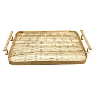 Handmade Bamboo Tray - Big by Garvi Gurjari