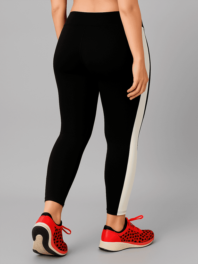 Women & Girls Comfort Fit Sports and Fitness Tights | Designed for Gym Workout, Yoga Practice, Running, Exercise & Active Lifestyle | Stretchable Lycra view 5