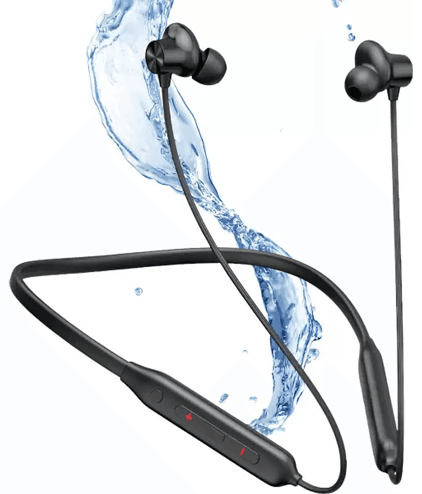 UCOOL Bullets Z2 Bluetooth Black In-the-ear Bluetooth Headset with Upto 30h Talktime True Wireless - Blue