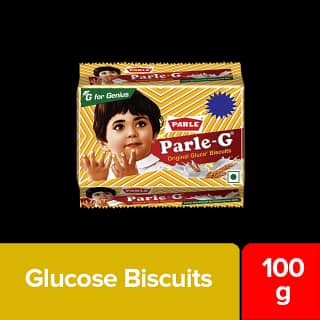 Parle Original Gluco Biscuits - Gives Strength & Energy, 100 G Pouch