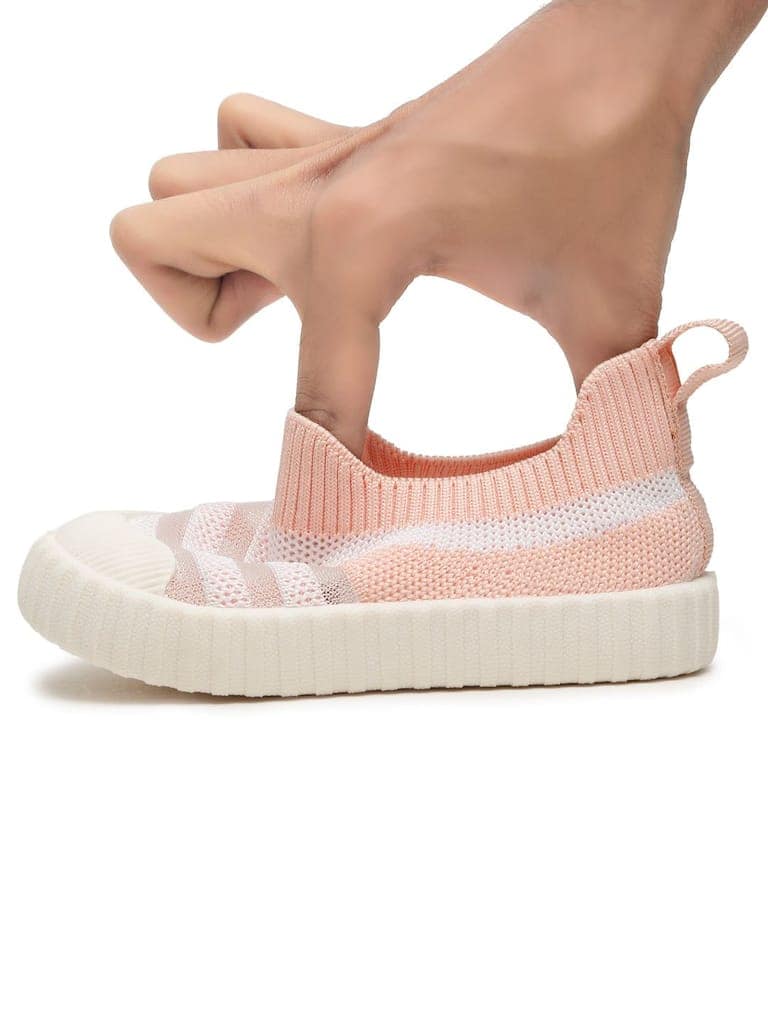 Sky Toddlers' First Step Breathable Shoes - Peach (Unisex) view 4