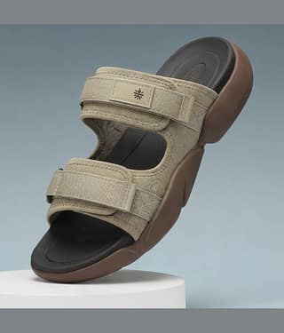 Cult SoftTread Beige Men's Slide Flip Flop