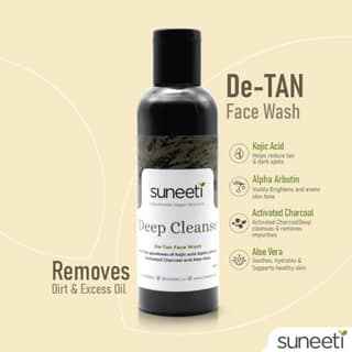 De Tan Facewash - Fresh, Clean & Oil-Free Skin in 1 Wash