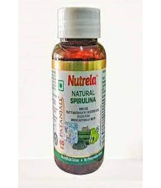 Patanjali NUTRELA NATURAL SPIRULINA 60 TABS ( PACK OF 2)