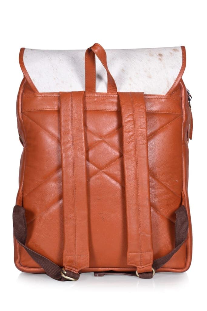 Joyait Leather Handicraft - Pure Leather BackPack for men and women view 2