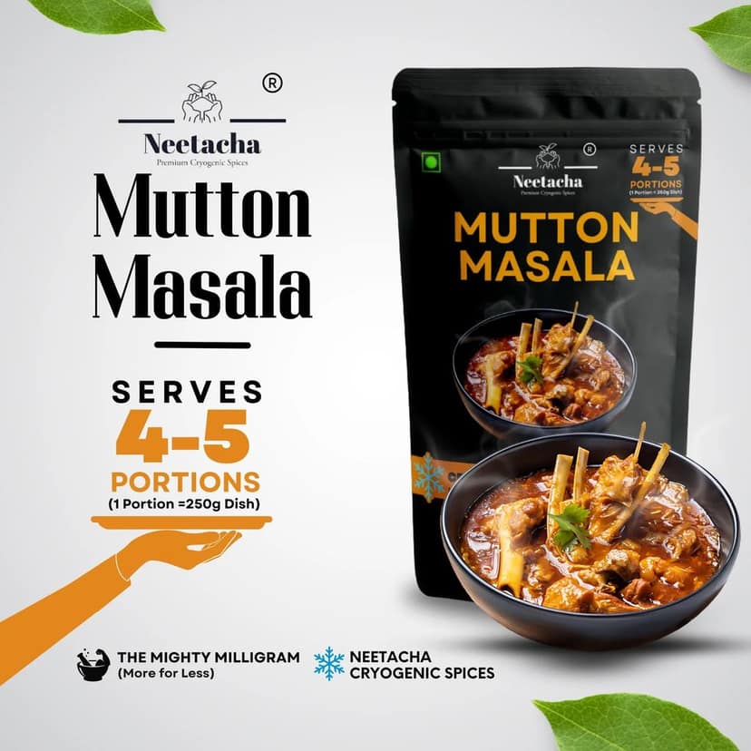NEETACHA Premium Cryogenic Mutton Masala I 50g