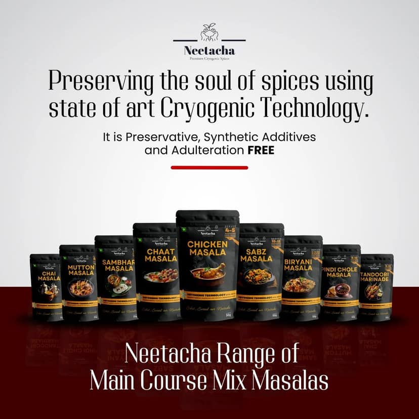 NEETACHA Premium Cryogenic Mutton Masala I 50g view 7