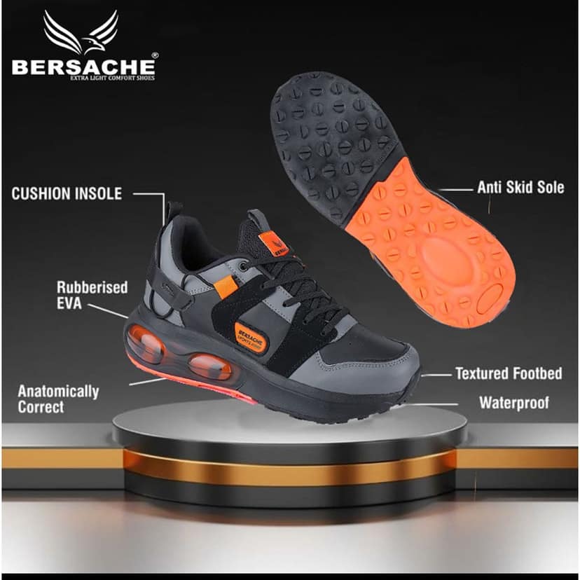 Bersache Sneaker, Loafers ,Casual With Extra Comfort Sneakers For Men's view 4