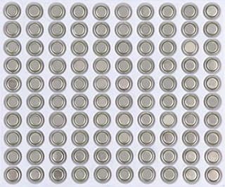 Exelent 100-Pack LR41 Button Cell Battery LR41 AG3 392A 1.5v Alkaline Battery for Compatible Electronic Devices (Pack of 100)