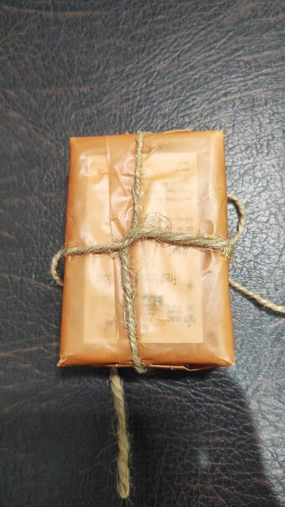 Fresh Haldi Chandan Organic Soap view 4