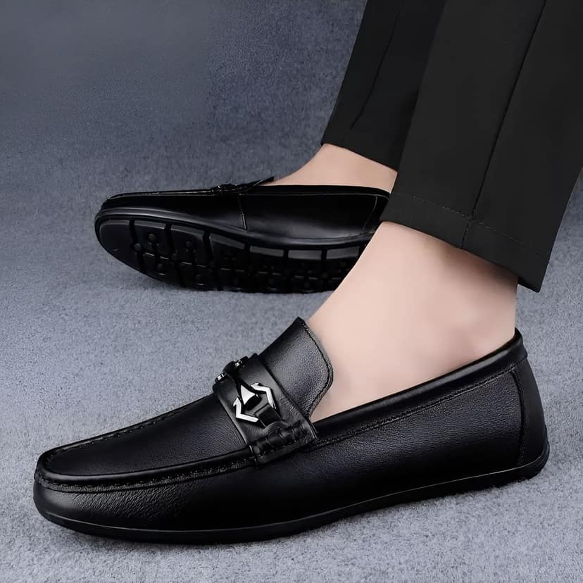 WUGO::Latest Stylish Men Casual Loafers | Premium Casual Slip-On Daily Wear Shoes | Comfortable Lightweight Driving Shoes with Cushioned Sole for Men’s & Boys view 3