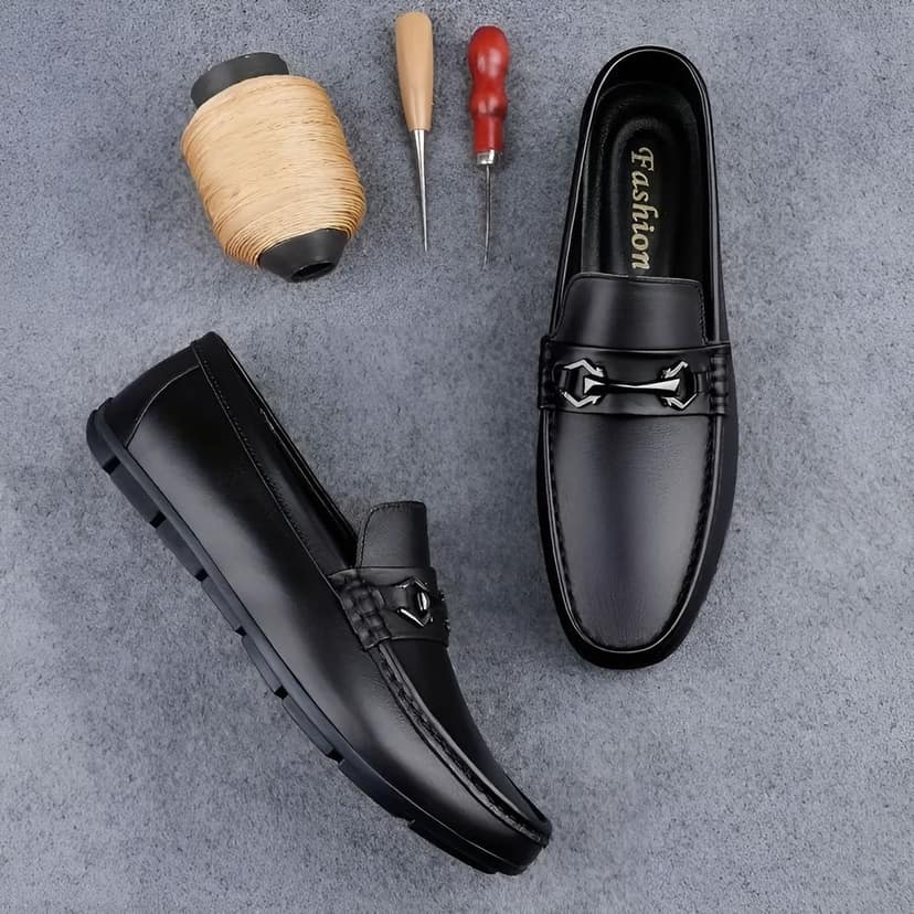 WUGO::Latest Stylish Men Casual Loafers | Premium Casual Slip-On Daily Wear Shoes | Comfortable Lightweight Driving Shoes with Cushioned Sole for Men’s & Boys view 5