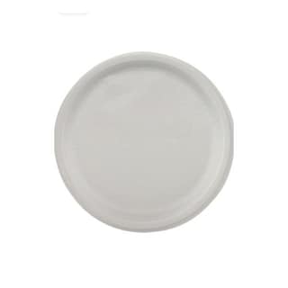 Eco Friendly Round Plain Plate 12 Pcs