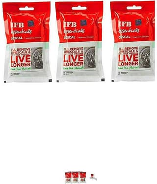 IFB Essentials Descaling Drum Cleaning Detergent Powder 100 gram each (pack of 3)