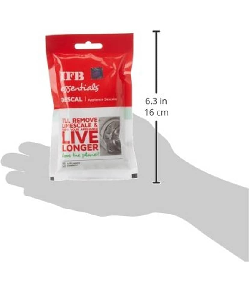 IFB Essentials Descaling Drum Cleaning Detergent Powder 100 gram each (pack of 3) view 4