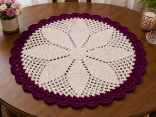 Handcrafted Woolen Handkerchief | Soft & Warm Handmade Winter Accessory.
