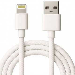 Voltua USB-A to Lightning Fast Charging Braided Cable | 1M, 480 Mbps