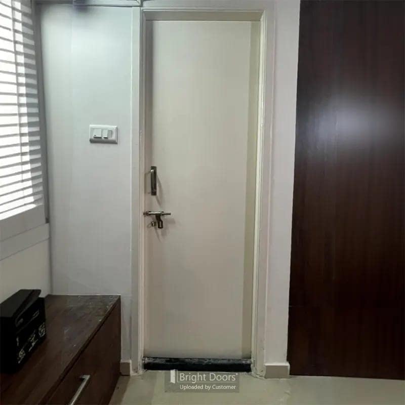 Solid Colour WPC Bathroom Door | WAA017 view 2
