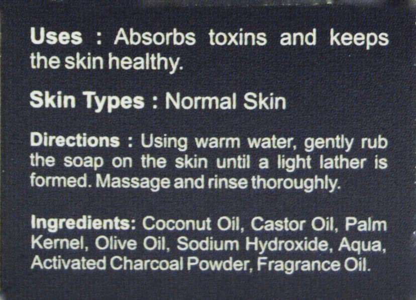 Charcoal Soap view 4