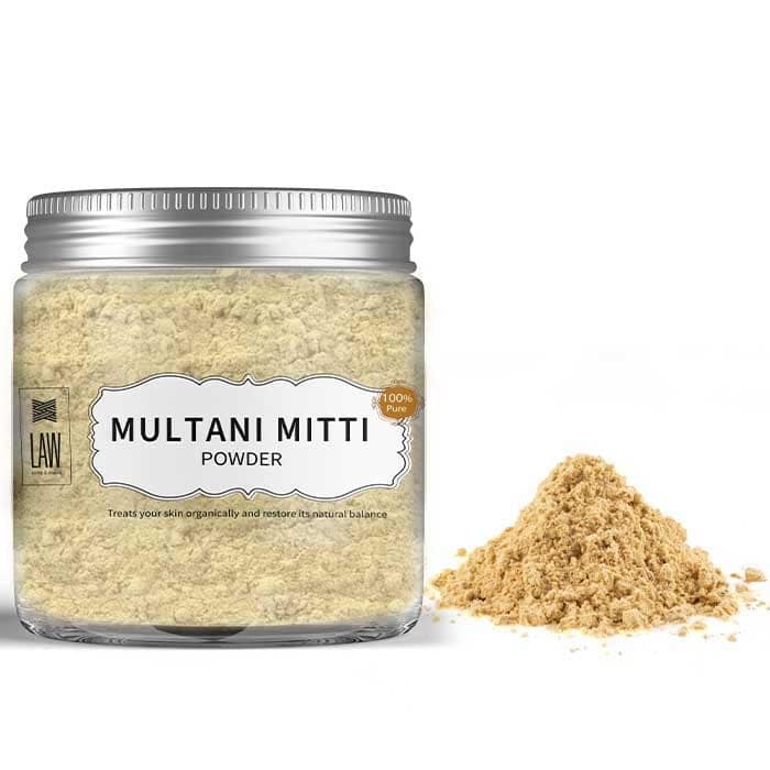 Herbal Face Pack (Combo Offer) -Ayurvedic Multani Mitti Powder (Fuller Earth Stone) -100 gm + 100 ML Honey + 100 ML Rose Water view 3