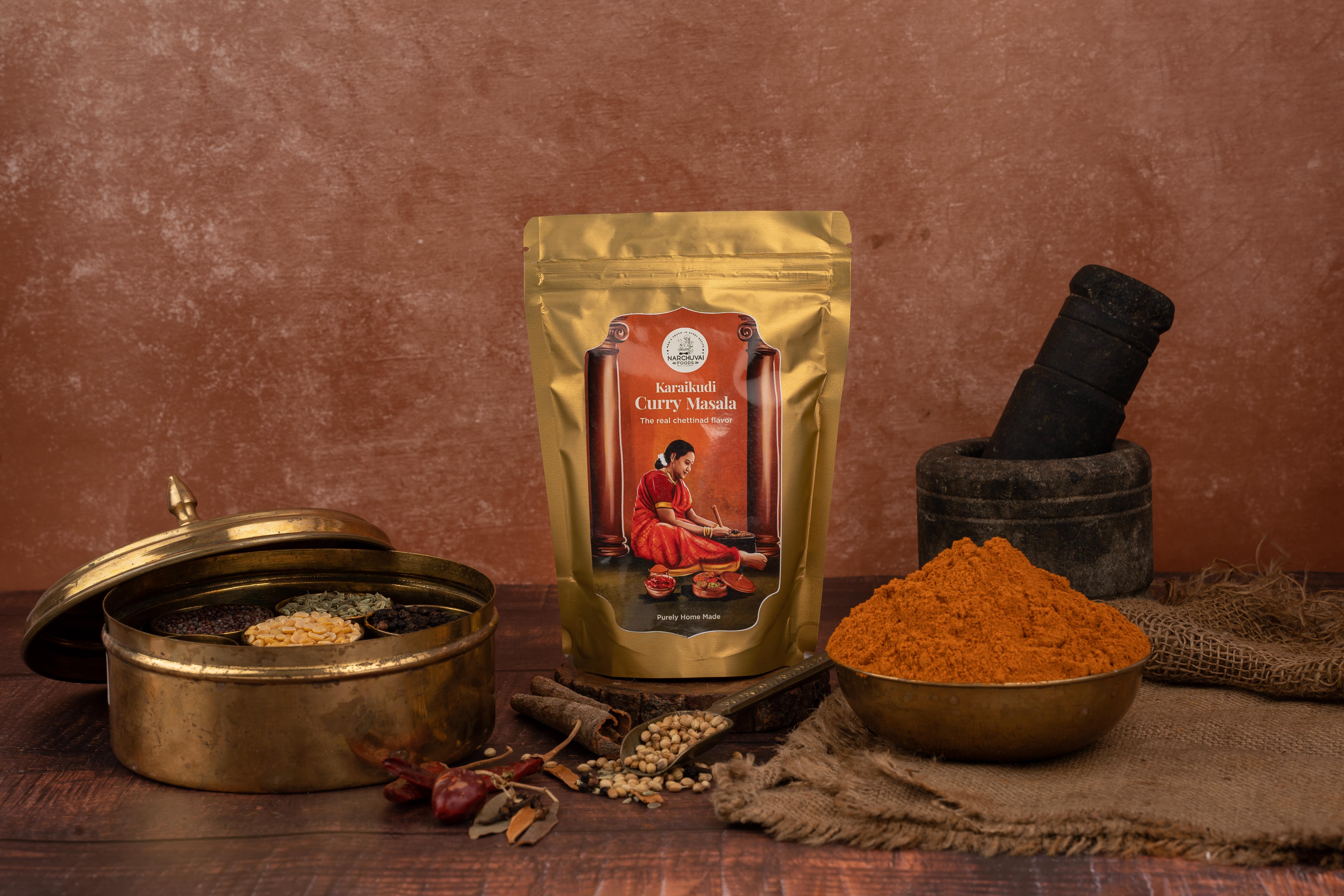 Narchuvai Foods Karaikudi Curry Masala 250 Gms