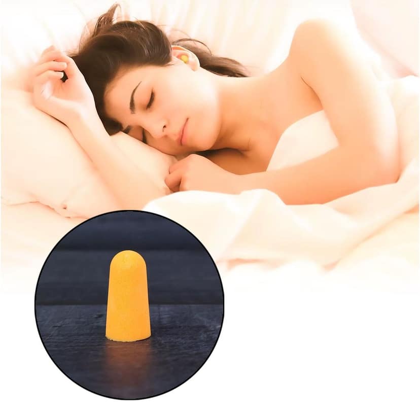 Foam Ear Plugs with Portable Storage Box (5 Pairs) view 3