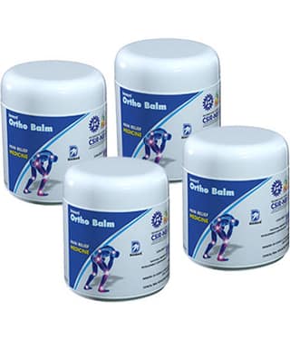 Deemark Ortho Balm for Joint Pain, Back Pain, Knee Pain, Shoulder Pain. - Pain Relief Balm (Pack Of 4)