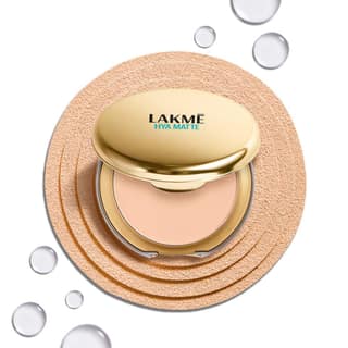 Lakme 9to5 Hya Matte Pressed Powder Nude 9gm Lakme 9to5 Hya Matte Pressed Powder Nude 9gm - Nude / 9 g (Pack of 1)
