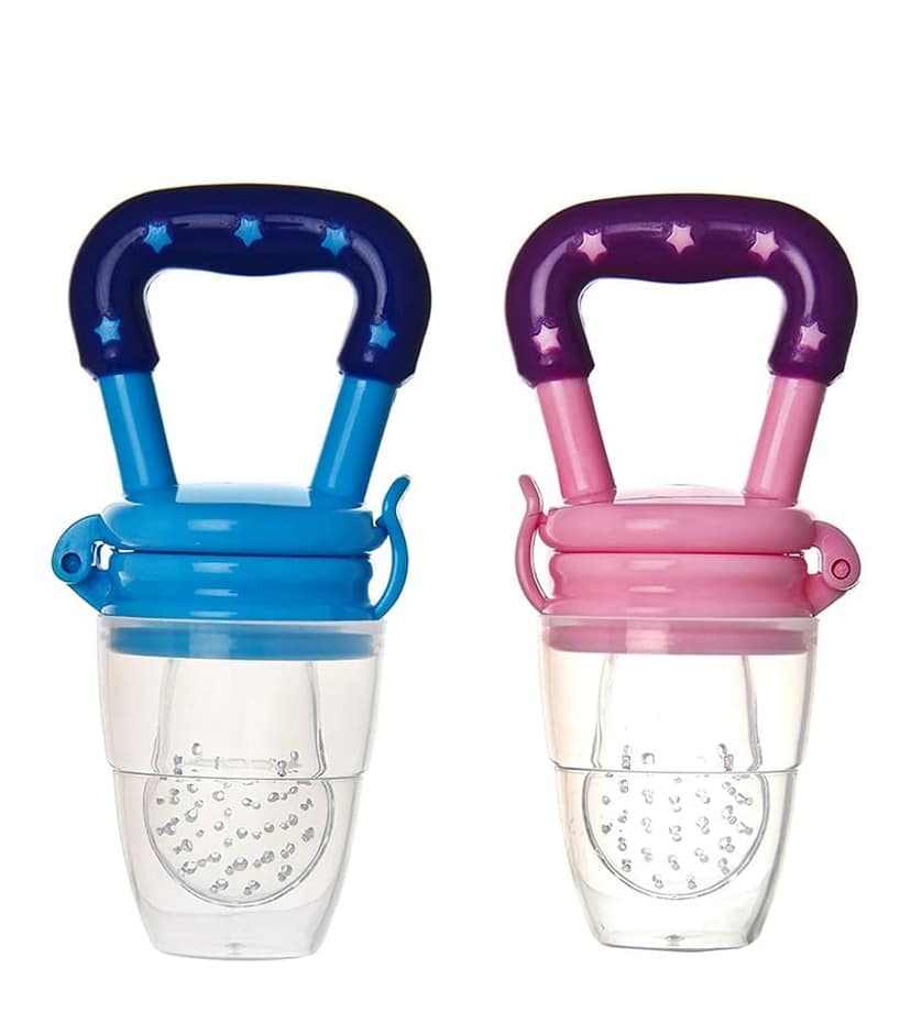 Baby Fruit & Food Feeder Pacifier | BPA-Free Silicone Feeding Teether with Handle