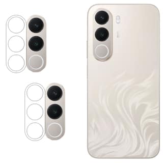ISAAK Back Camera Lens Protector compatible for Realme C100x (Pack of 2)