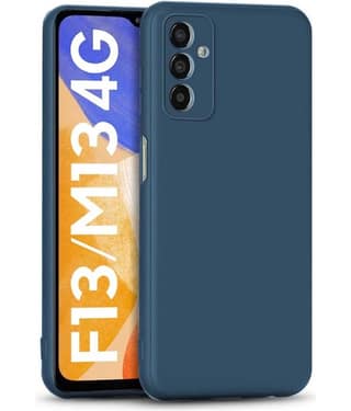 ZAMN - Plain Cases Compatible For Silicon Samsung Galaxy F13 ( Pack of 1 )