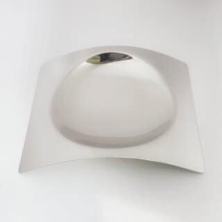 i WARE KkitchenCare Stainless Steel Square Spoon Rest Holder (Silver)
