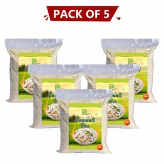 The Padmavathi Mahila Basmati Rice - Pack of 5 (1kg Each)