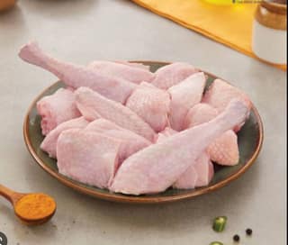 Biriyani Cut - Nati Koli/Country Chicken With Skin - 1.2kg - Before Cleaning