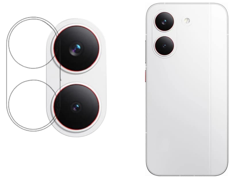 ISAAK Back Camera Lens Protector compatible for POCO X8 Pro Max 5G (Pack of 1)