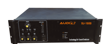 Professional Power Amplifier - 1600 Watts - 2 Channel - Black view 3