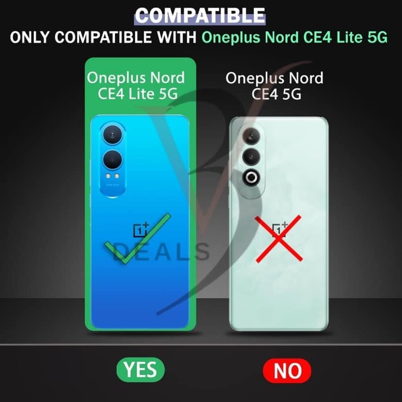 V3Deals Compatible OnePlus Nord CE 4 Lite 5G Silicone Cover Durable premium silicone construction offers long-lasting daily protection without adding bulk to your phone. view 2