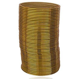 Omsar Jewelry Metal Bangle Set (Pack of 10)