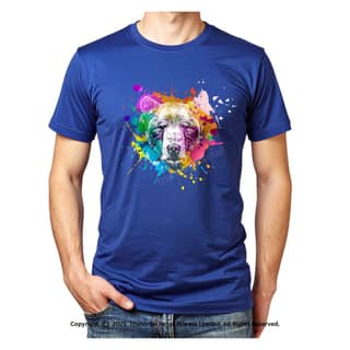 Trishoolin T-Shirt Design 10274MB | Regular Fit | Crew Neck / Round Neck Half Sleeve | Pack of 1