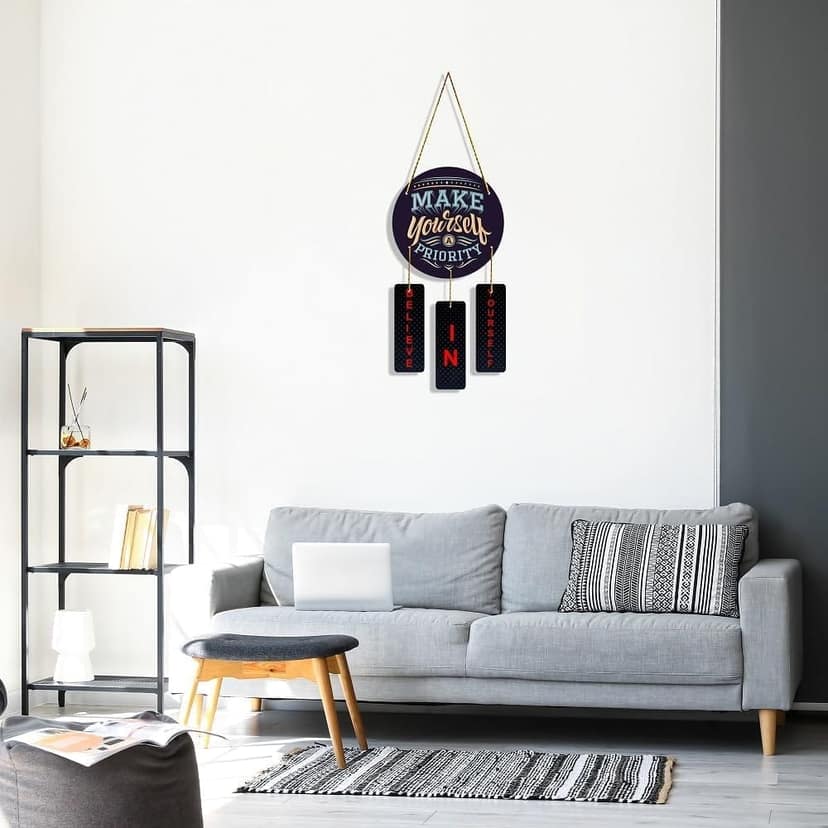 Charmor Make your self..Wall Hanging Decorative Items for Home | Gifts | Living Room | Modern Decor Items (WH4616) view 2