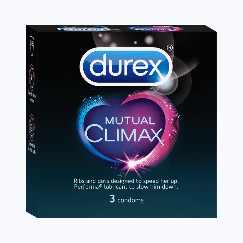 Durex Mutual Climax Condom - Long-Last Dotted Condoms