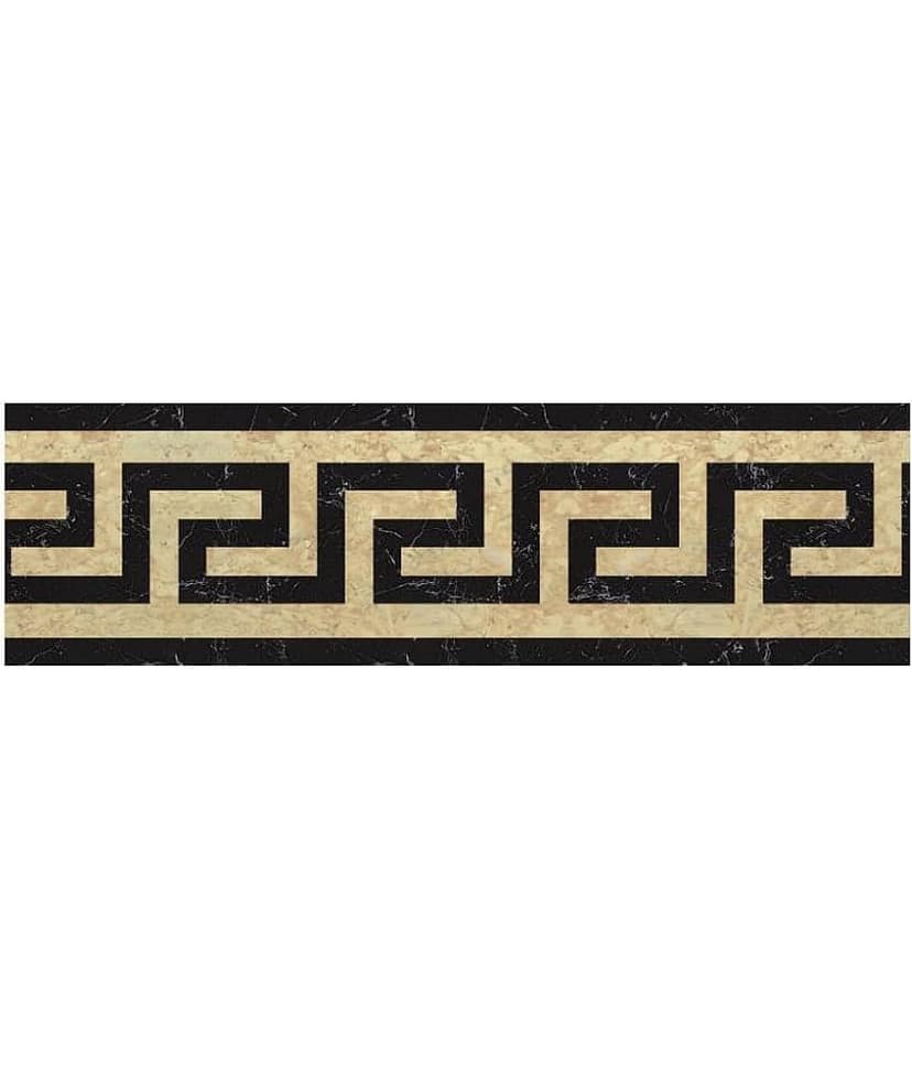 WallDesign Marble Stone Inlay Pattern1 - 8 cm W x 610 cm L Nature Sticker ( 610 x 8 cms )