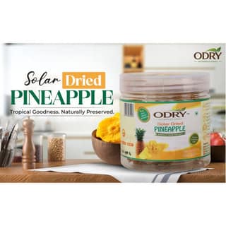 Solar Dried Pineapple - 80 gm