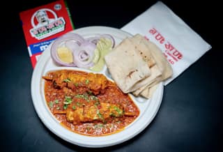 Kathi kabab + 2 rumali