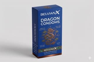 BelvianX Imported Dragon condom for mens (6 INCH)
