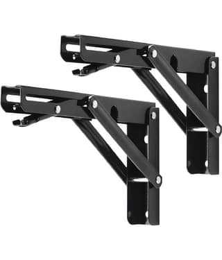 MAHADEV ENTERPRISE Black Stainless Steel Decorative Flag Miniature - Pack of 2