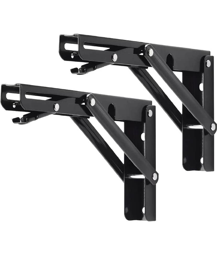 MAHADEV ENTERPRISE Black Stainless Steel Decorative Flag Miniature - Pack of 2