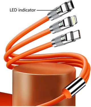 SKYRISE 3 in Cable 5.4A Travel Charger
