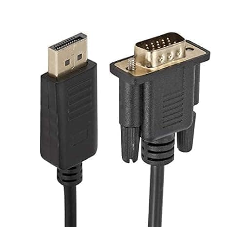 DisplayPort to VGA Adapter Converter Male to Male Gold-Plated Cord Cable For Monitor Projector Displays (1.5 Meter) view 4