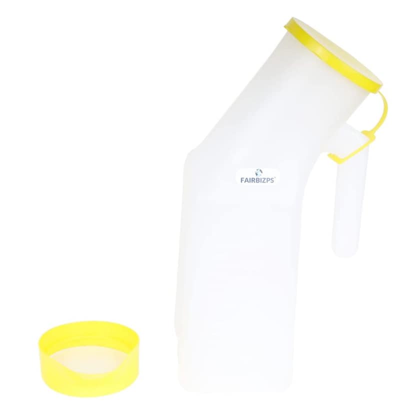 FAIRBIZPS Plastic Bed Pan and Urine Pot for Adults Lightweight, Durable, and Easy to Clean Ideal for Home Care and Hospital Use view 2